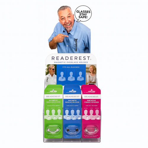 Magnetic Eyeglass Holder Display (3 SKUs, 48 Units)